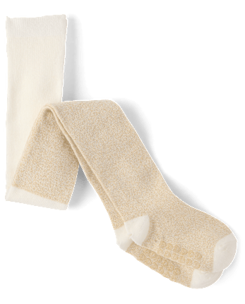 Collants brillants pour bébés et petites filles (lot de 2) - GOLD