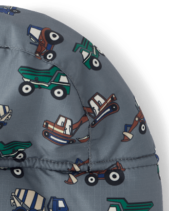 Toddler Boys Dino Trapper Hat - THUNDERSTORM