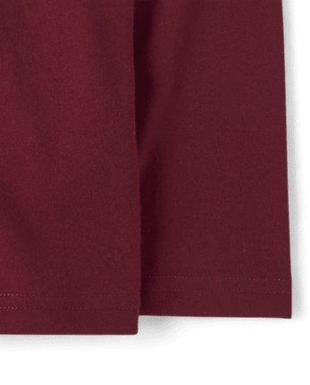 Boys Truck Hooded Top - REDWOOD