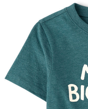 Baby And Toddler Boys Mom's Biggest Fan Graphic Tee - S/D CLOUDY LAKE