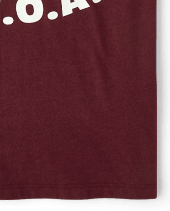 Boys The Goat Graphic Tee - REDWOOD