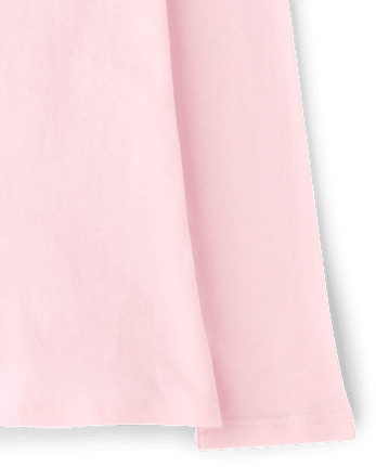 Girls Cats Graphic Tee - ROSE MIST