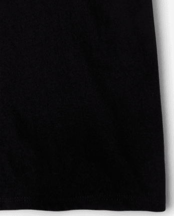 T-shirt graphique princesse pour filles - BLACK
