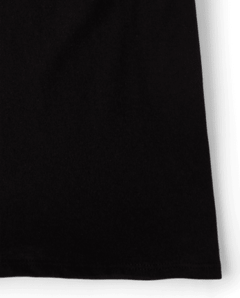 Girls Fearless Graphic Tee - BLACK
