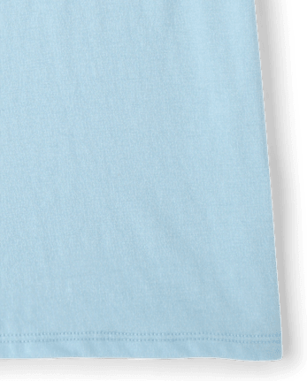 Girls Panda Graphic Tee - BLUE AIR