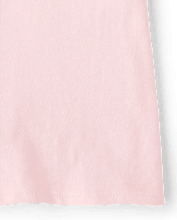 Girls Ballerina Graphic Tee - ROSE MIST