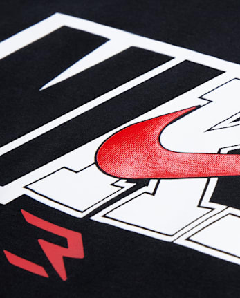 Boys Nike 3BRAND by Russell Wilson Logo Graphic Tee - BLACK