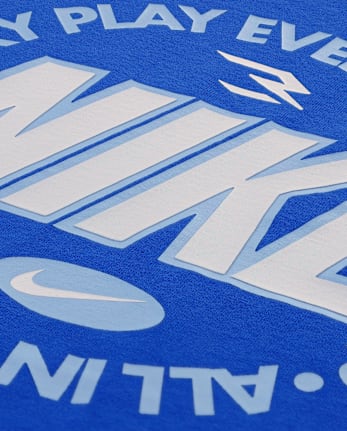 Boys Nike 3BRAND™ by Russell Wilson Logo Graphic Tee - GAME ROYAL NK