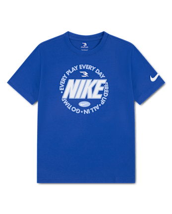 Boys Nike 3BRAND™ by Russell Wilson Logo Graphic Tee - GAME ROYAL NK