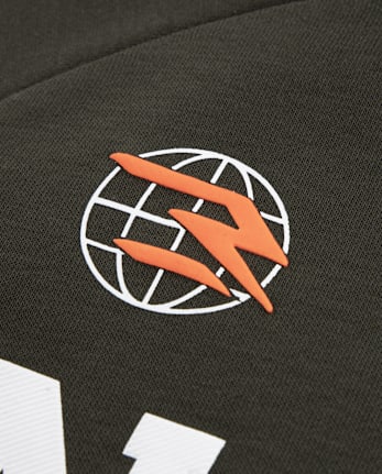 Boys Nike 3BRAND™ by Russell Wilson Hoodie - FIELDOLIVE