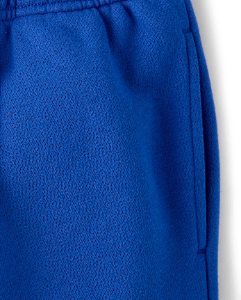 Boys Premium Fleece Jogger Pants - QUENCH BLUE