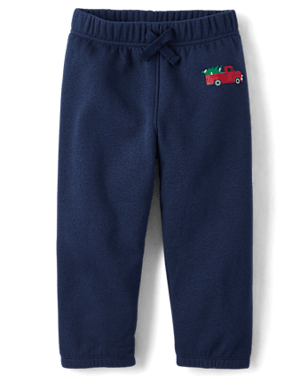 Toddler Boys Premium Fleece Jogger Pants - TIDAL