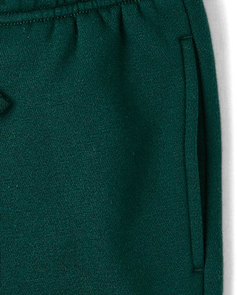 Boys Premium Fleece Jogger Pants - BALT GREEN
