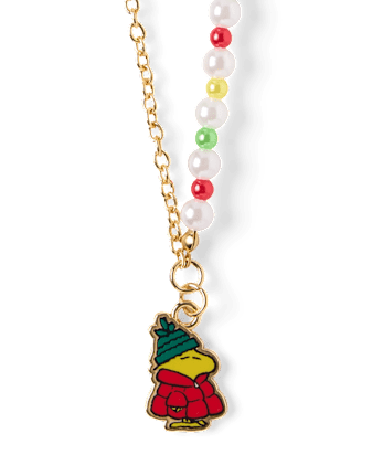 Girls Snoopy™ BFF Holiday Necklace 2-Pack - MULTI CLR