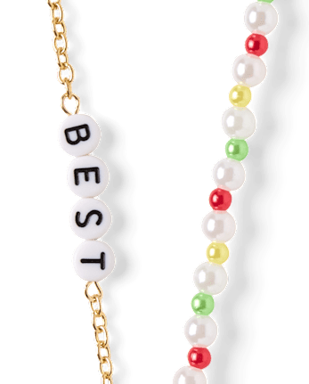Girls Snoopy™ BFF Holiday Necklace 2-Pack - MULTI CLR