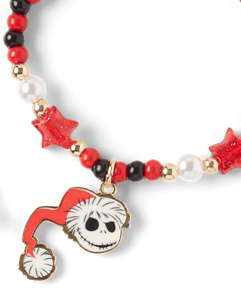 Girls Nightmare Before Christmas™ Beaded Bracelet 3-Pack - MULTI CLR