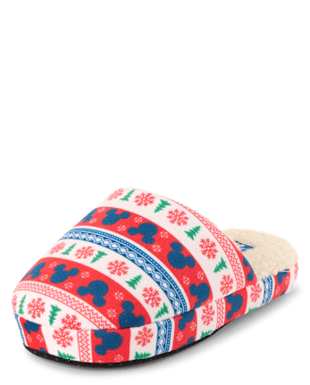 Kids Mickey Mouse™ Holiday Fairisle Slippers - MULTI CLR