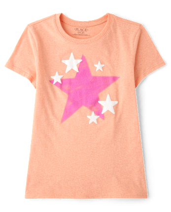 Girls Star Graphic Tee - S/D SUNFISH
