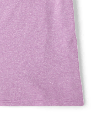 Girls Cheer Graphic Tee - SD PASSIONPURPL