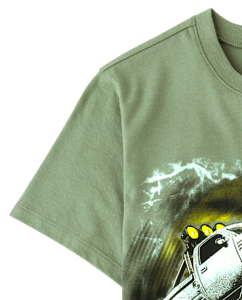 Boys Monster Truck Graphic Tee - CAPERS