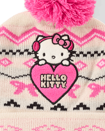 Girls Hello Kitty® Fairisle 2-Piece Cold Weather Set - MULTI CLR