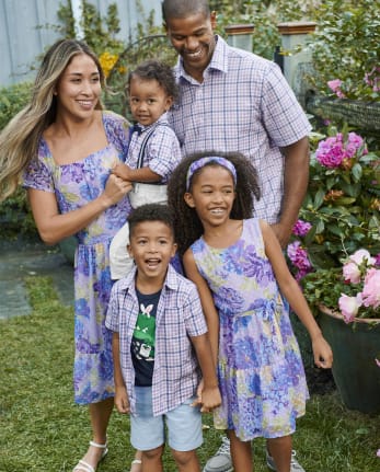 Coordinating Family Outfits - Purple Party Collection