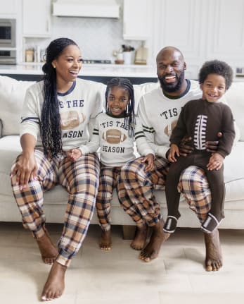Matching Family Pajamas - Sunday Squad Collection