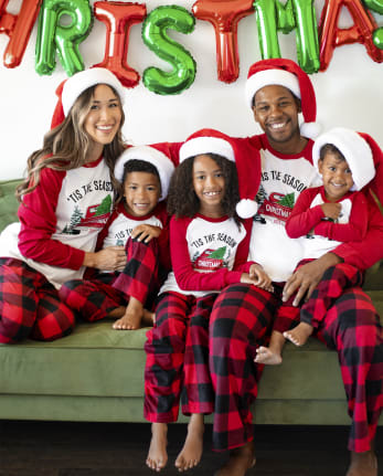 Matching Family Pajamas - Christmas Truck Collection