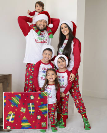 Matching Family Pajamas - Feliz Navidad Collection