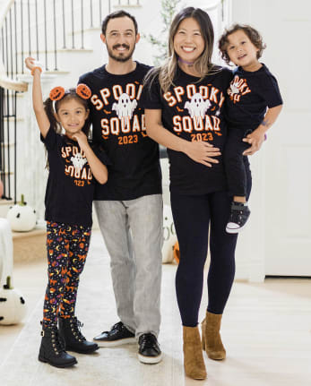 Matching Family Graphic Tees - Spooky Squad Collection