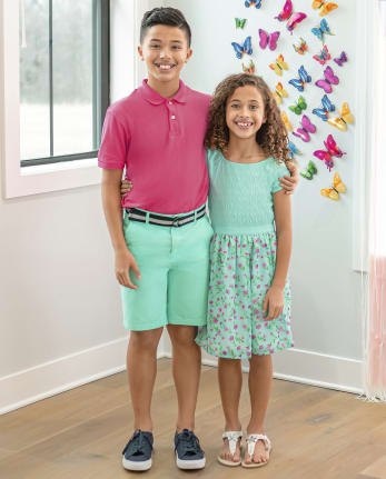 Coordinating Kids Outfits - Totally Teal Collection