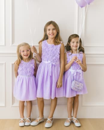 Coordinating Kids Outfits - Lavender Love Collection