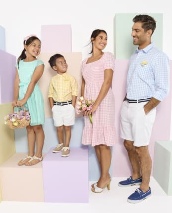 Coordinating Family Outfits - Playful Pastel Collection