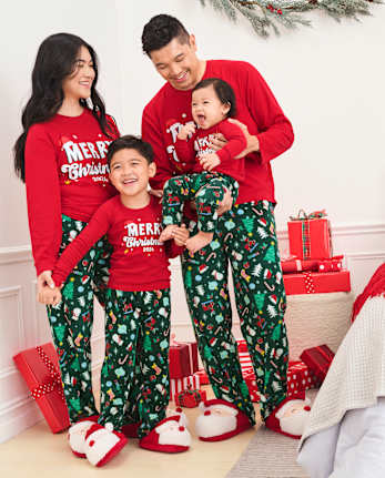 Children's place christmas family pajamas new arrivals