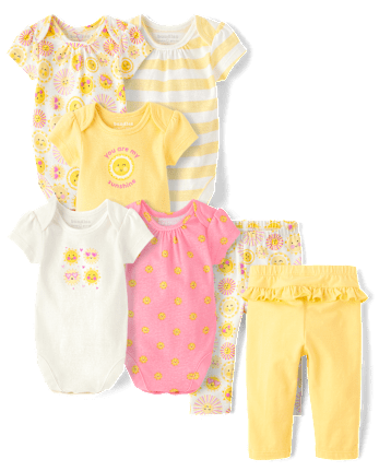 Baby Girls Outfit Set - Sunshine Collection