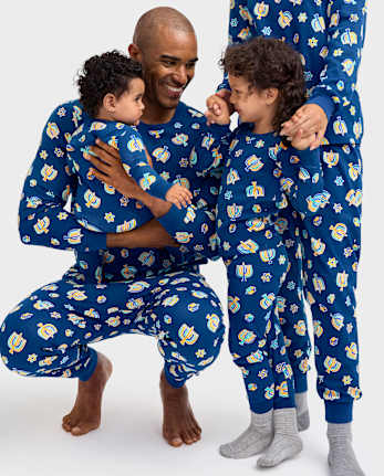 Matching Family Pajamas - Glow Hanukkah Collection