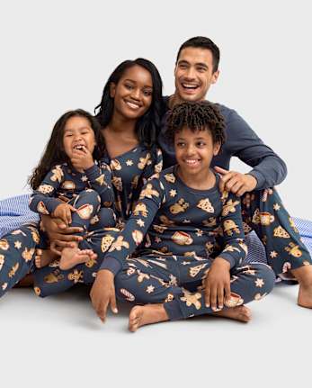 Matching Family Pajamas - Gingerbread Cookie Collection