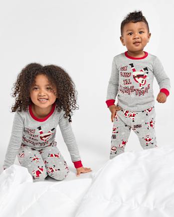 Pyjamas assortis pour enfants - Collection No Sleep Till Christmas