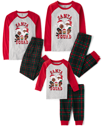 Matching Family Pajamas - Santa Squad Collection