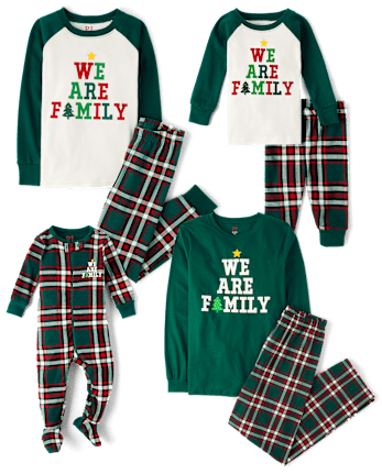 Matching Family Pajamas - We Are Family Collection