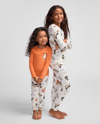 Matching Kids Pajamas - Halloween Capybara Collection