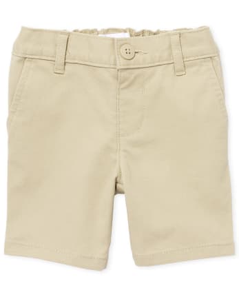 Toddler Girls Uniform Chino Shorts 4-Pack