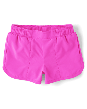 Toddler Girls Quick Dry Lined Shorts 3-Pack