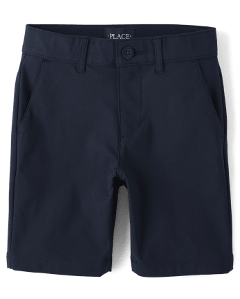 Boys Uniform Quick Dry Chino Shorts 3-Pack