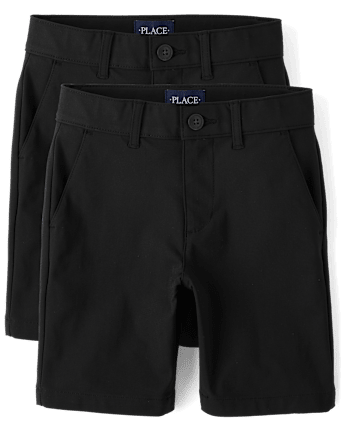 Boys Uniform Quick Dry Chino Shorts -Pack