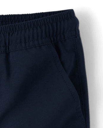 Paquete de 2 pantalones deportivos sin cordones de secado rápido para bebés y niños pequeños