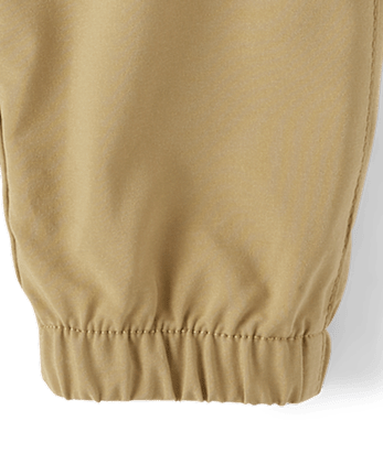 Paquete de 2 pantalones deportivos sin cordones de secado rápido para bebés y niños pequeños