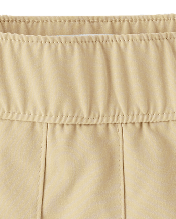 Falda pantalón plisada de secado rápido uniforme para niñas, paquete de 2