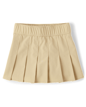 Girls Uniform Quick Dry Pleated Skort -Pack