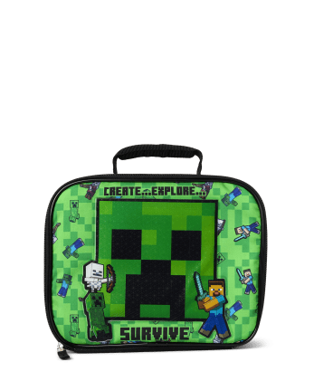 Boys Minecraft Backpack 2-Piece Set